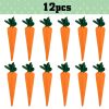 2023 Non Woven Carrots Easter Decorations Simulation Carrot Pendant For Home Hanging Decor Easter Carrot Ornament Party Supplies